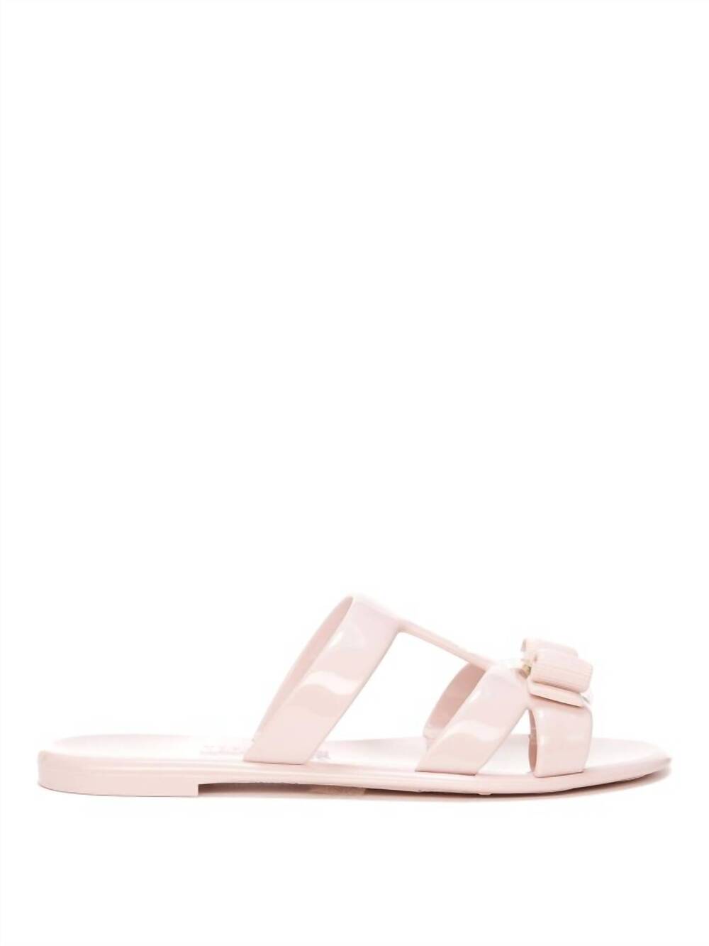NEW SALVATORE FERRAGAMO women's lylia jelly sandal in pivoine